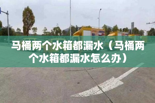 马桶两个水箱都漏水（马桶两个水箱都漏水怎么办）