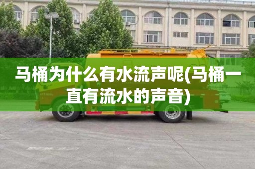 马桶为什么有水流声呢(马桶一直有流水的声音)