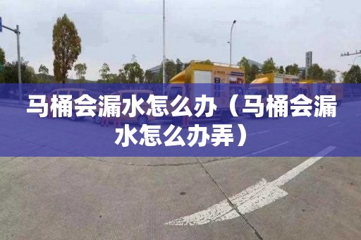 马桶会漏水怎么办（马桶会漏水怎么办弄）