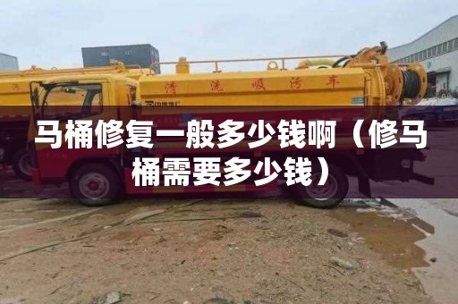 马桶修复一般多少钱啊（修马桶需要多少钱）