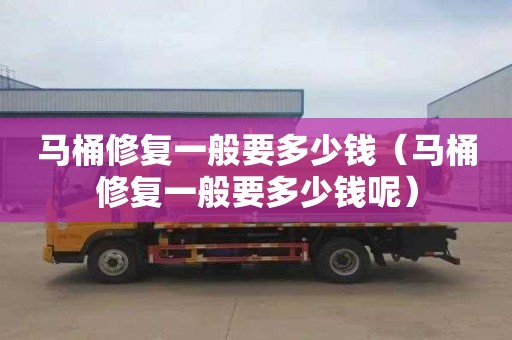 马桶修复一般要多少钱（马桶修复一般要多少钱呢）