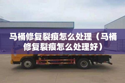 马桶修复裂痕怎么处理（马桶修复裂痕怎么处理好）