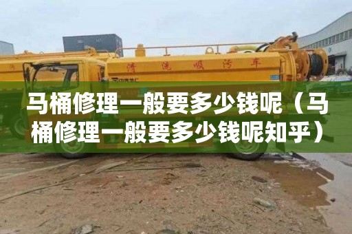 马桶修理一般要多少钱呢（马桶修理一般要多少钱呢知乎）