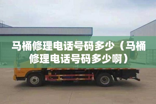 马桶修理电话号码多少（马桶修理电话号码多少啊）