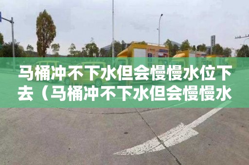 马桶冲不下水但会慢慢水位下去（马桶冲不下水但会慢慢水位下去除了堵塞还有别的原因吗）