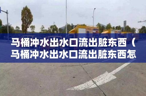 马桶冲水出水口流出脏东西（马桶冲水出水口流出脏东西怎么办）