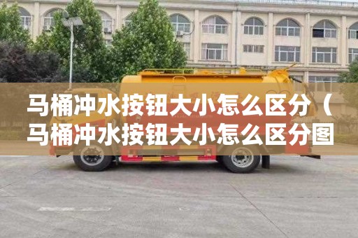马桶冲水按钮大小怎么区分（马桶冲水按钮大小怎么区分图解）