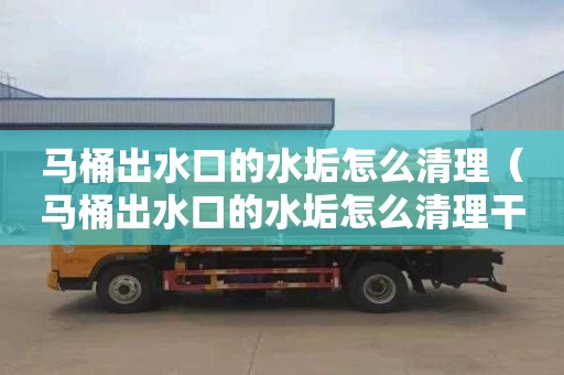 马桶出水口的水垢怎么清理（马桶出水口的水垢怎么清理干净）