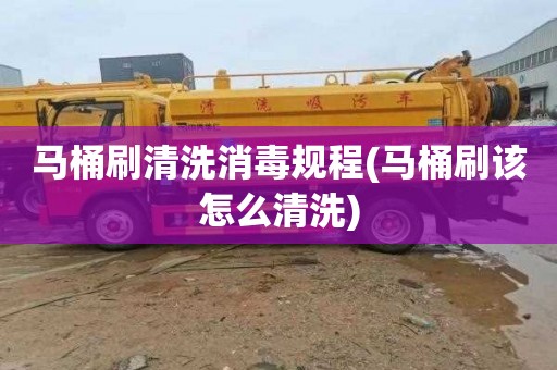 马桶刷清洗消毒规程(马桶刷该怎么清洗)