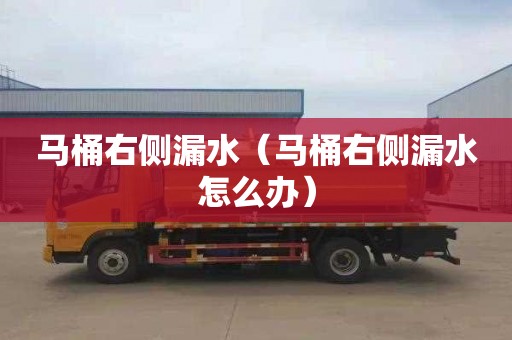马桶右侧漏水（马桶右侧漏水怎么办）