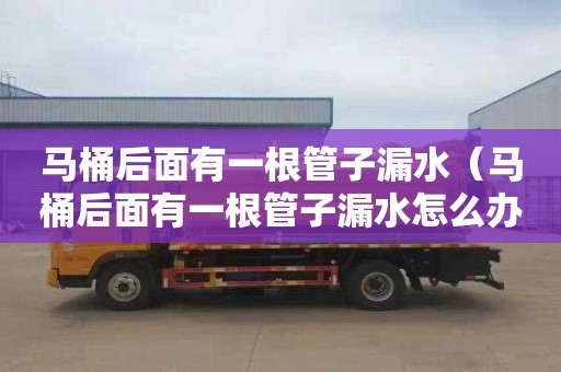 马桶后面有一根管子漏水（马桶后面有一根管子漏水怎么办）