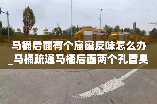 马桶后面有个窟窿反味怎么办_马桶疏通马桶后面两个孔冒臭气位置在哪里