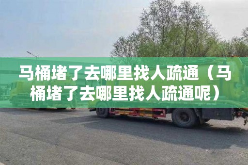 马桶堵了去哪里找人疏通（马桶堵了去哪里找人疏通呢）