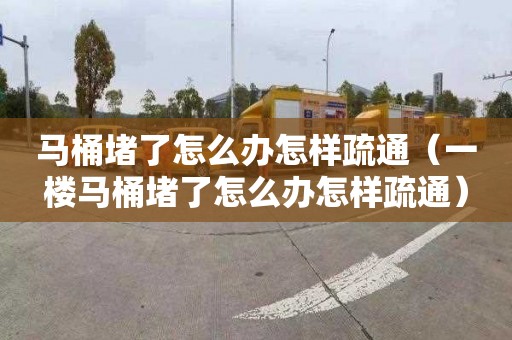 马桶堵了怎么办怎样疏通（一楼马桶堵了怎么办怎样疏通）