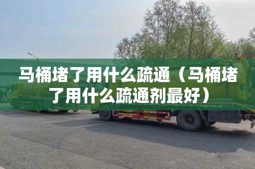 马桶堵了用什么疏通（马桶堵了用什么疏通剂最好）