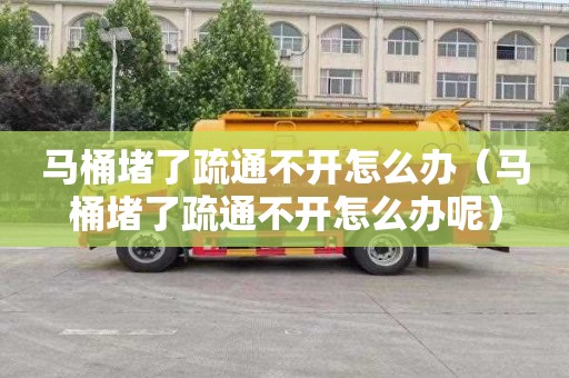 马桶堵了疏通不开怎么办（马桶堵了疏通不开怎么办呢）