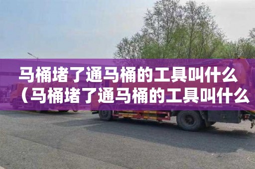 马桶堵了通马桶的工具叫什么（马桶堵了通马桶的工具叫什么名字）