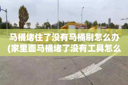 马桶堵住了没有马桶刷怎么办(家里面马桶堵了没有工具怎么办)