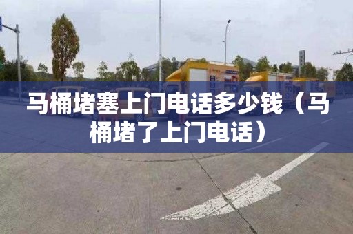 马桶堵塞上门电话多少钱（马桶堵了上门电话）