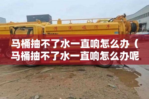 马桶抽不了水一直响怎么办（马桶抽不了水一直响怎么办呢）