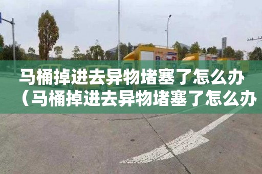马桶掉进去异物堵塞了怎么办（马桶掉进去异物堵塞了怎么办啊）