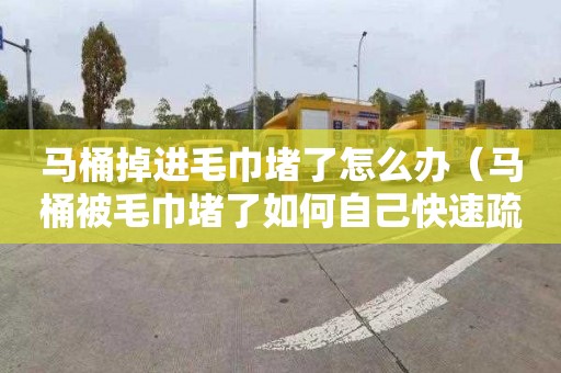 马桶掉进毛巾堵了怎么办（马桶被毛巾堵了如何自己快速疏通）