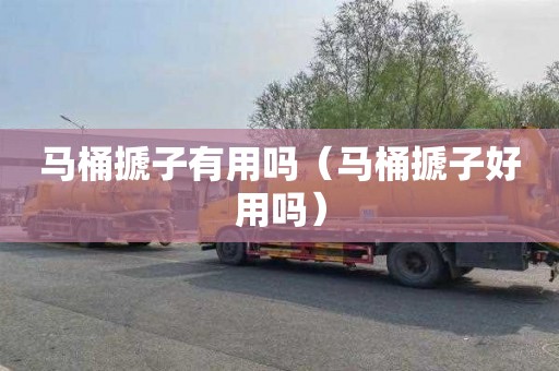 马桶搋子有用吗（马桶搋子好用吗）