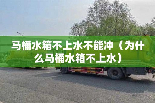 马桶水箱不上水不能冲（为什么马桶水箱不上水）