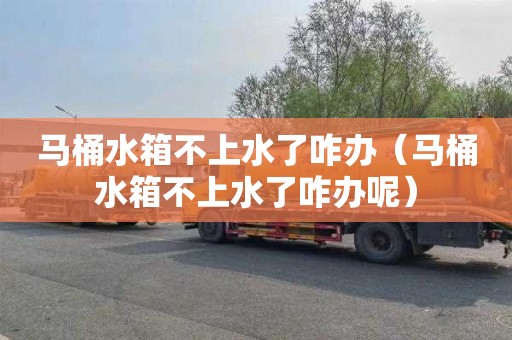 马桶水箱不上水了咋办（马桶水箱不上水了咋办呢）
