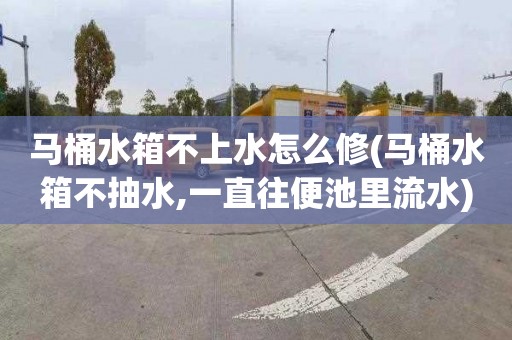 马桶水箱不上水怎么修(马桶水箱不抽水,一直往便池里流水)
