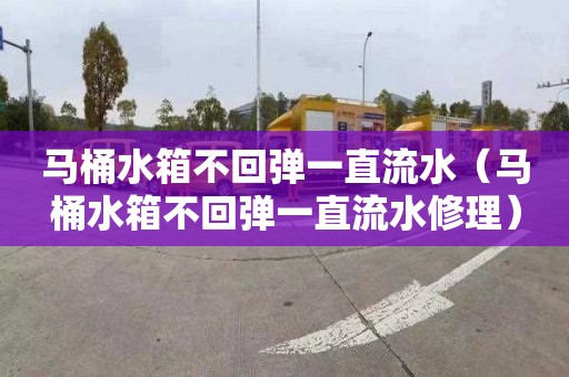 马桶水箱不回弹一直流水（马桶水箱不回弹一直流水修理）