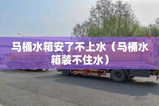 马桶水箱安了不上水（马桶水箱装不住水）