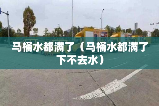 马桶水都满了（马桶水都满了下不去水）