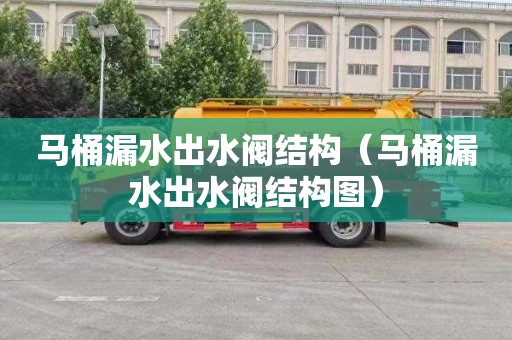 马桶漏水出水阀结构（马桶漏水出水阀结构图）