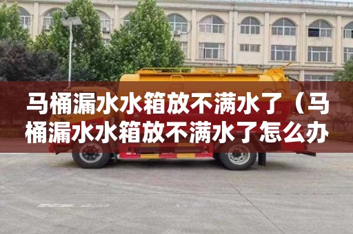 马桶漏水水箱放不满水了（马桶漏水水箱放不满水了怎么办）