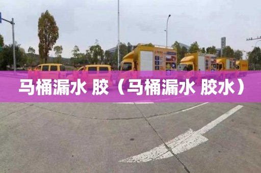 马桶漏水 胶（马桶漏水 胶水）