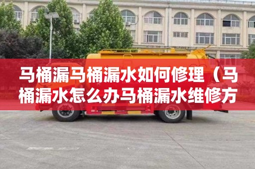 马桶漏马桶漏水如何修理（马桶漏水怎么办马桶漏水维修方法）