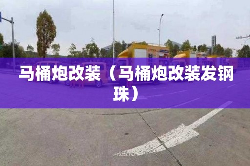 马桶炮改装（马桶炮改装发钢珠）