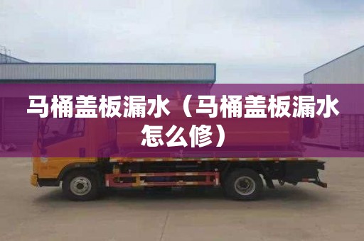 马桶盖板漏水（马桶盖板漏水怎么修）
