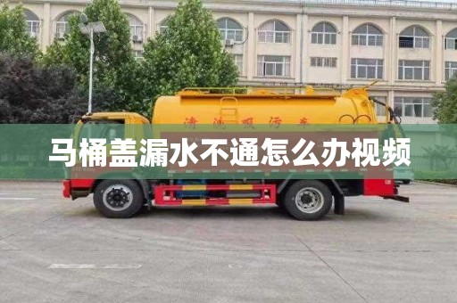 马桶盖漏水不通怎么办视频