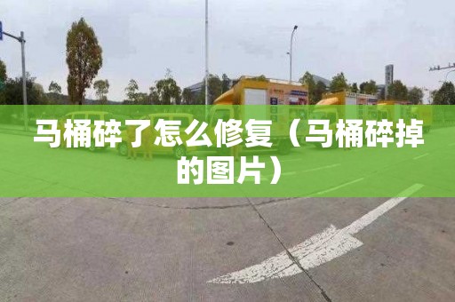 马桶碎了怎么修复（马桶碎掉的图片）