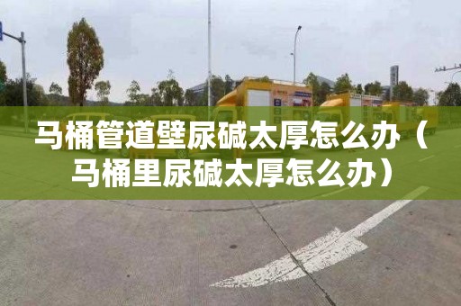 马桶管道壁尿碱太厚怎么办（马桶里尿碱太厚怎么办）