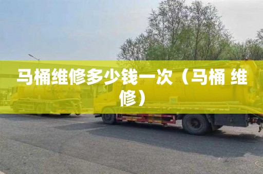 马桶维修多少钱一次（马桶 维修）