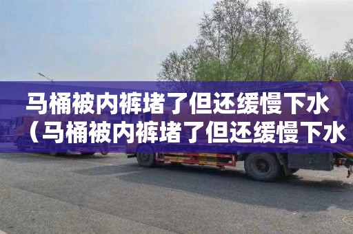 马桶被内裤堵了但还缓慢下水（马桶被内裤堵了但还缓慢下水怎么办）