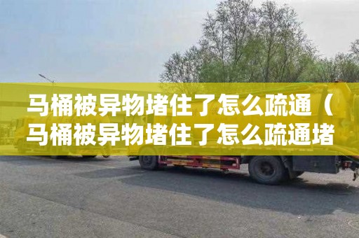 马桶被异物堵住了怎么疏通（马桶被异物堵住了怎么疏通堵了如何自己快速疏通）