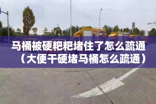 马桶被硬粑粑堵住了怎么疏通（大便干硬堵马桶怎么疏通）