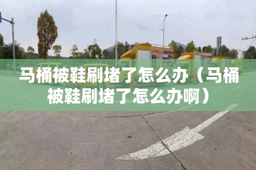 马桶被鞋刷堵了怎么办（马桶被鞋刷堵了怎么办啊）