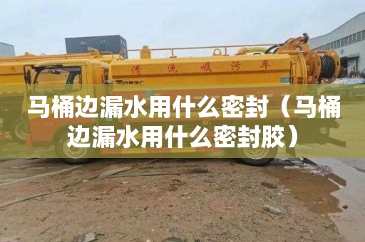 马桶边漏水用什么密封（马桶边漏水用什么密封胶）