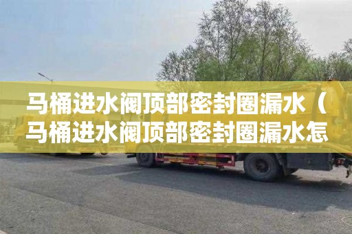 马桶进水阀顶部密封圈漏水（马桶进水阀顶部密封圈漏水怎么办）