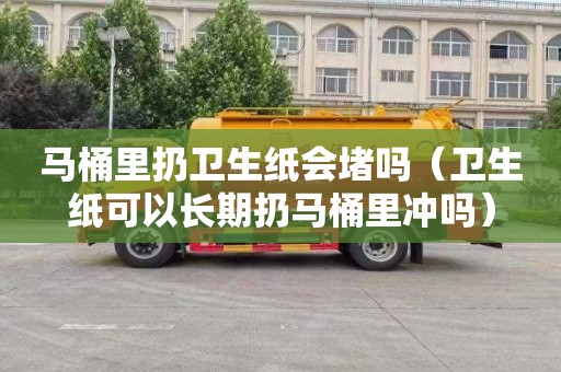 马桶里扔卫生纸会堵吗（卫生纸可以长期扔马桶里冲吗）